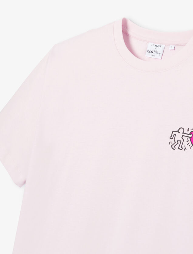 Tee shirt licence Keith Haring