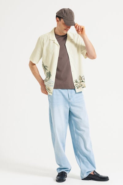 Chemisette brod&eacute;e