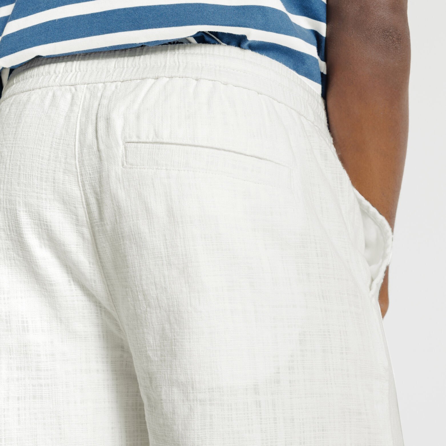 Bermuda taille &eacute;lastiqu&eacute;e