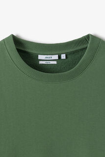 Effen sweater met ronde hals