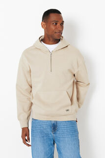 Sweat &agrave; capuche col zipp&eacute;