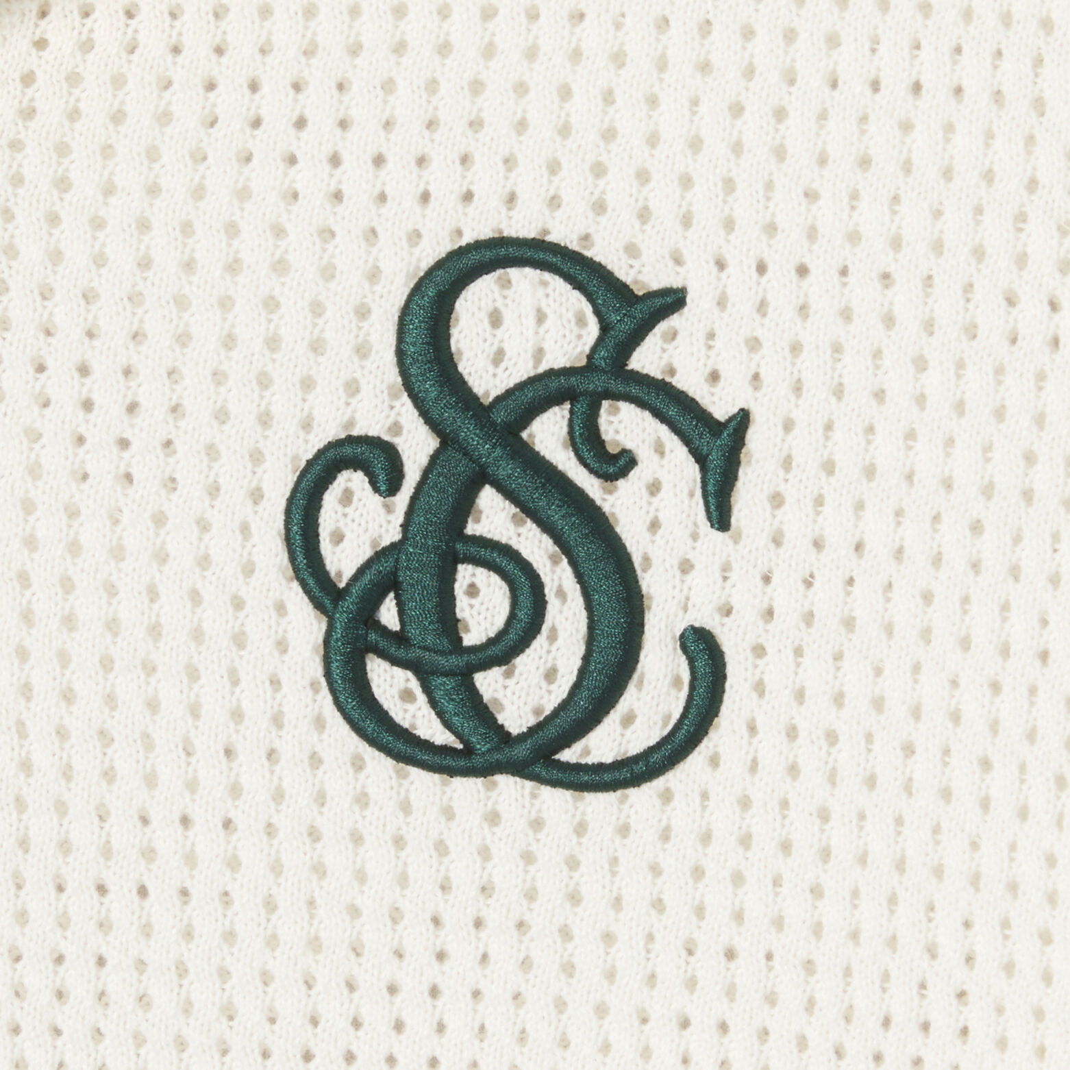 Polo korte mouwen in tricot met borduursel