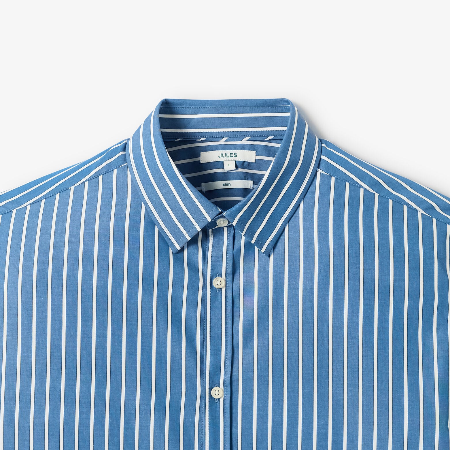 Chemise en coton ray&eacute;e