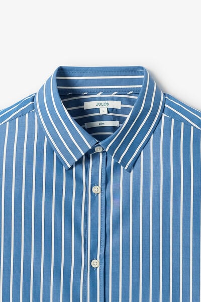 Chemise en coton ray&eacute;e