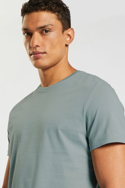 Basic T-shirt met ronde hals