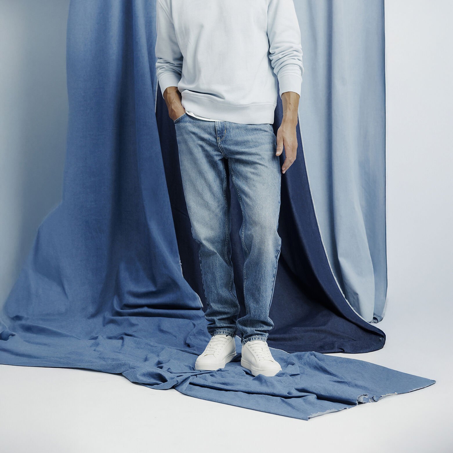 Jean tapered 4 longueurs