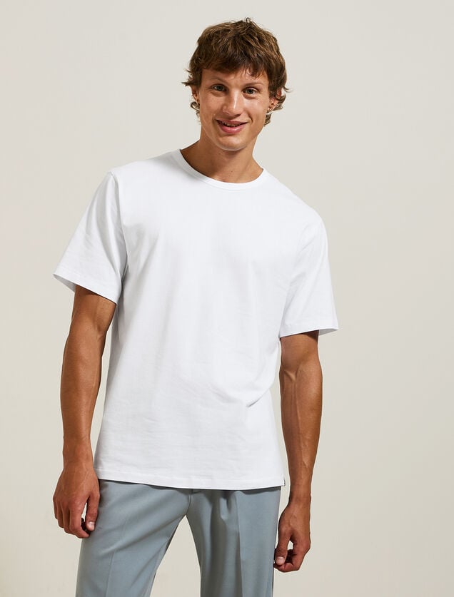 Zacht T-shirt met ronde hals