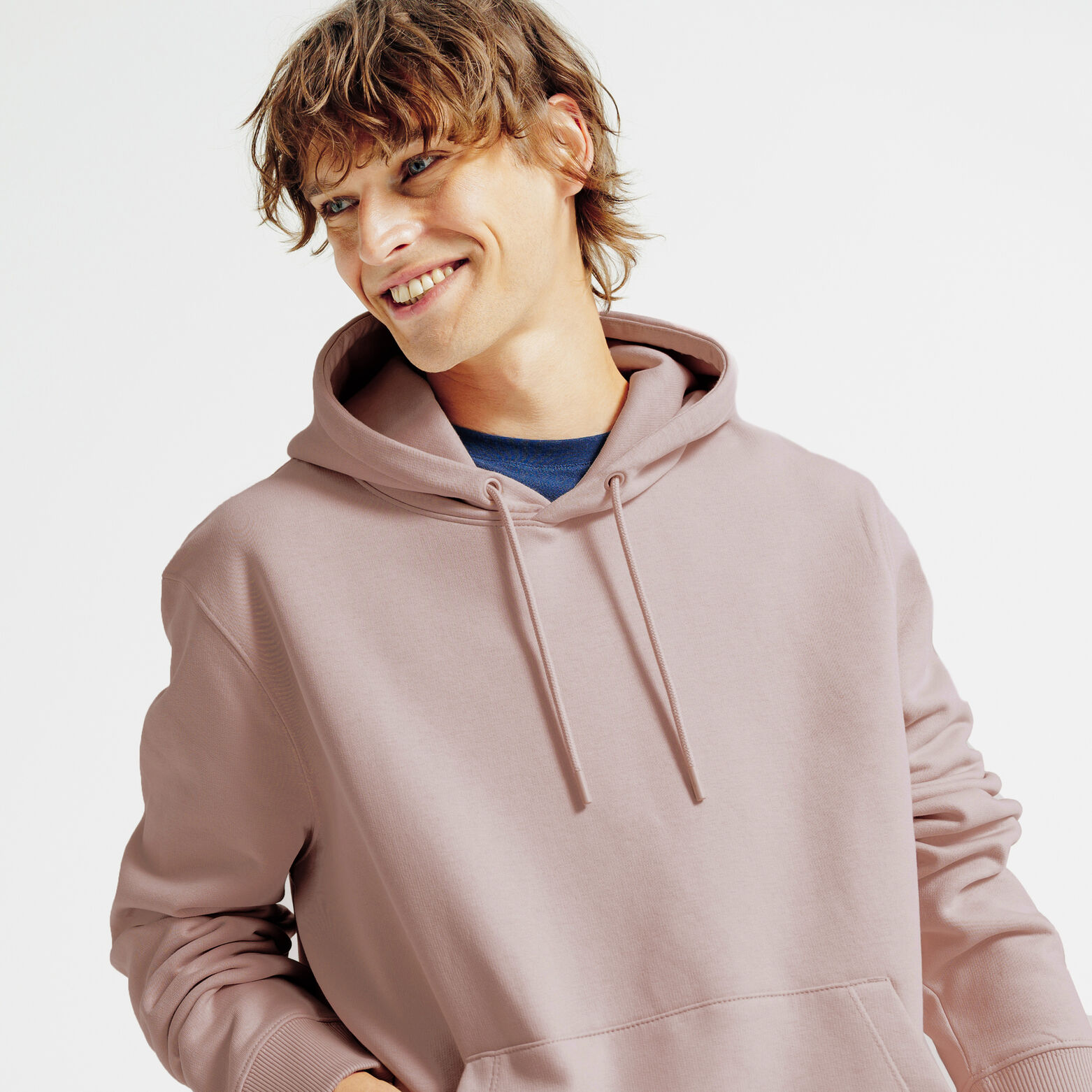 Sweat à capuche uni