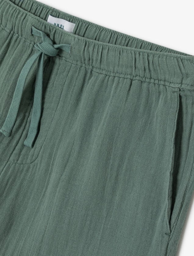 Short en gaze de coton