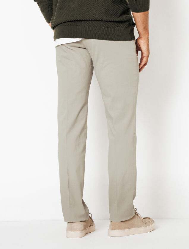 Straight fit chinobroek