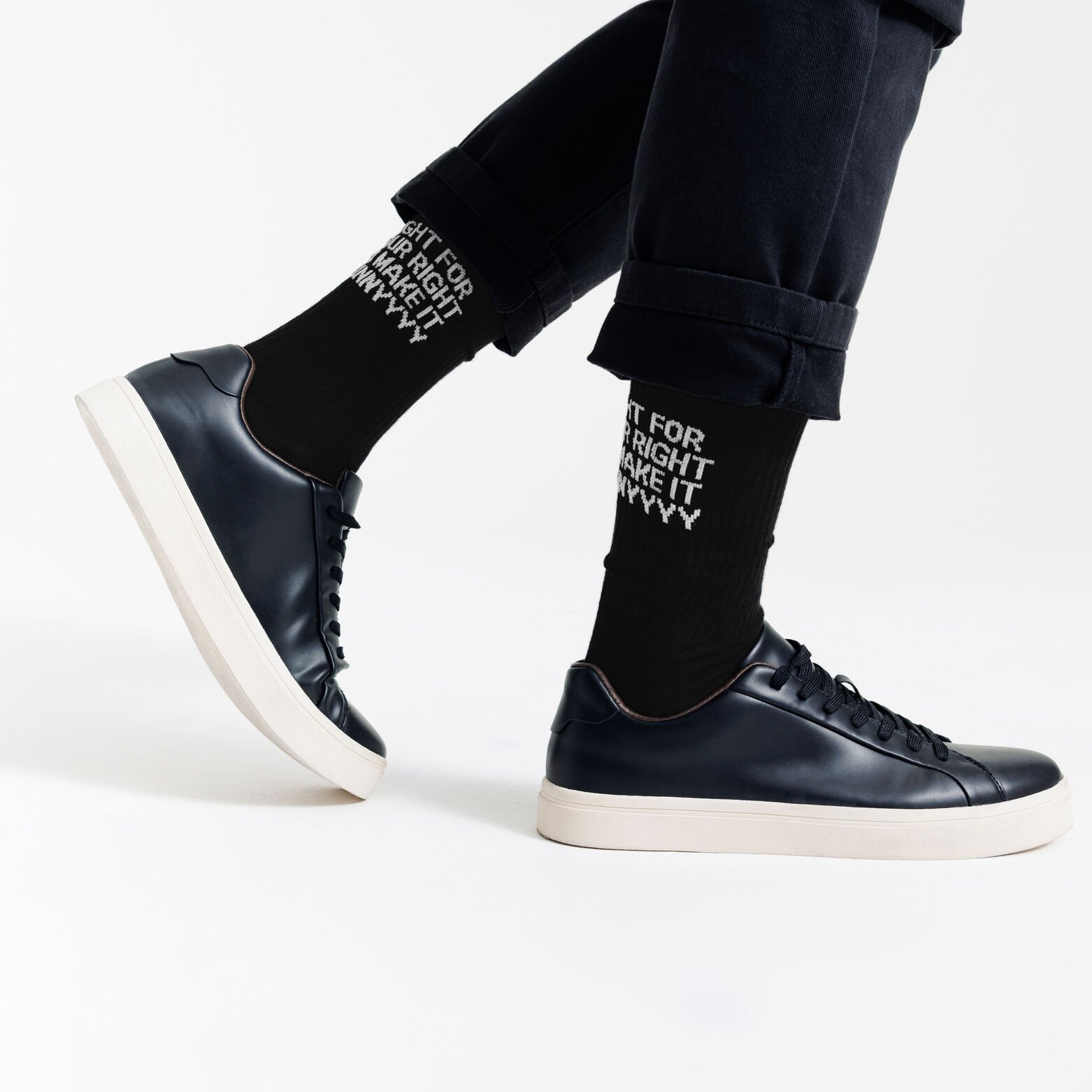 Chaussettes hautes fantaisies