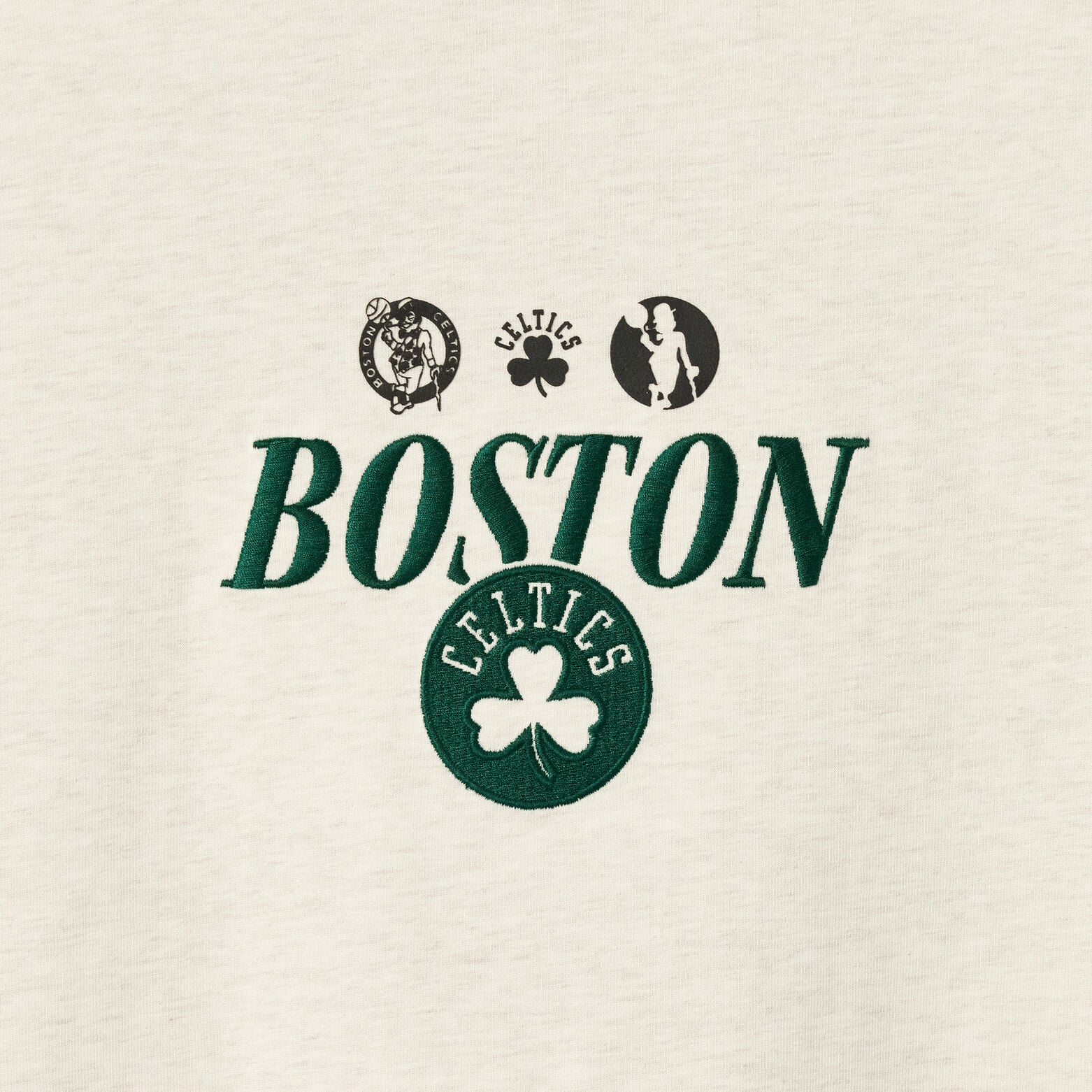 T-shirt met print Boston Celtics NBA-licentie