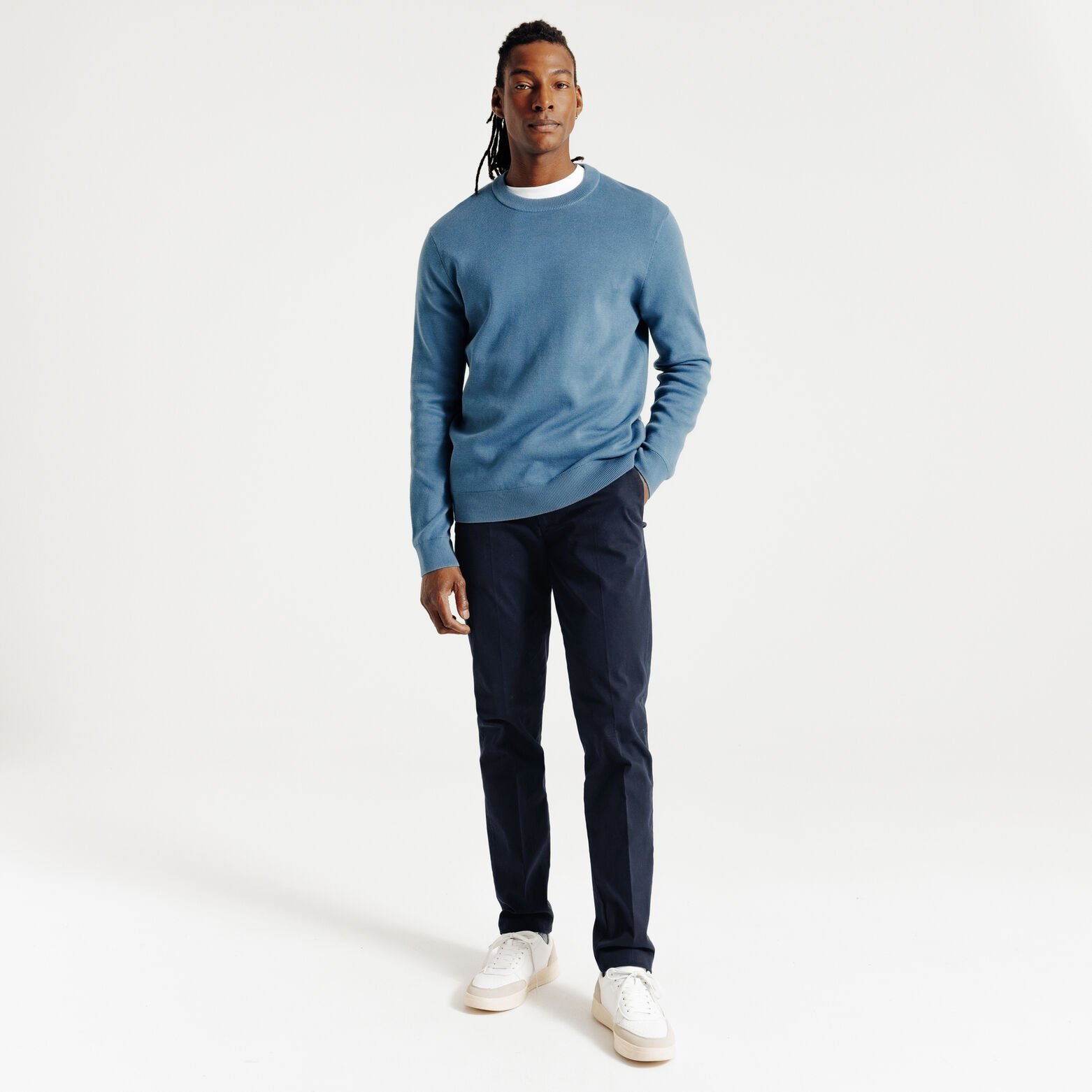 Straight fit chinobroek