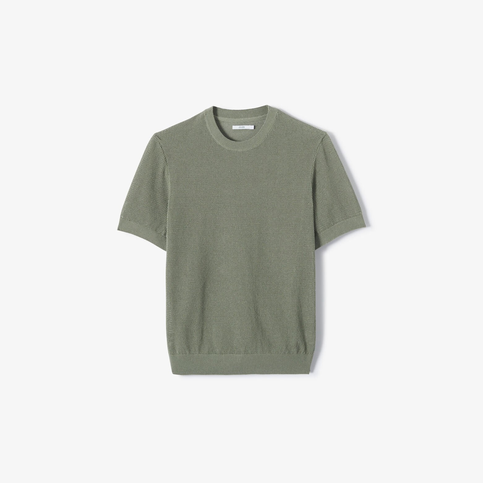 Tee shirt en maille manches courtes