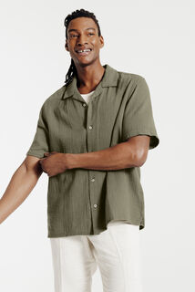 Regular effen hemdje in katoengaas