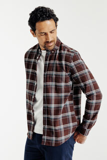 Geruit hemd in flanel