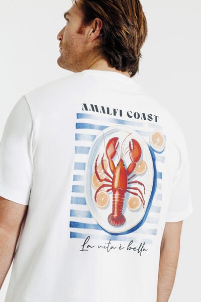 Tee shirt imprim&eacute; devant et dos