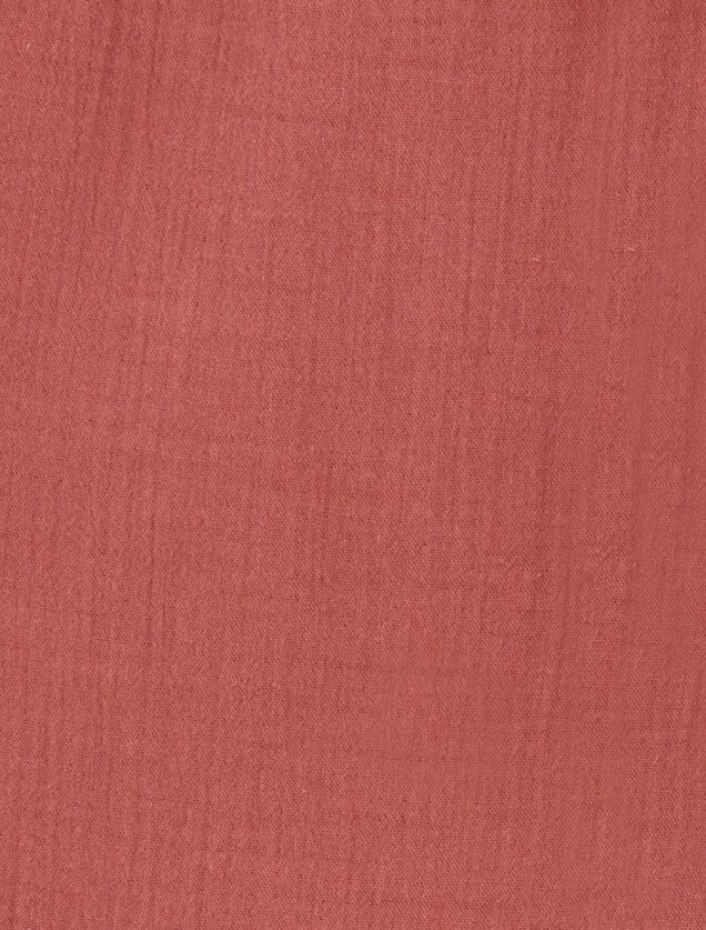 Effen broek in katoengaas