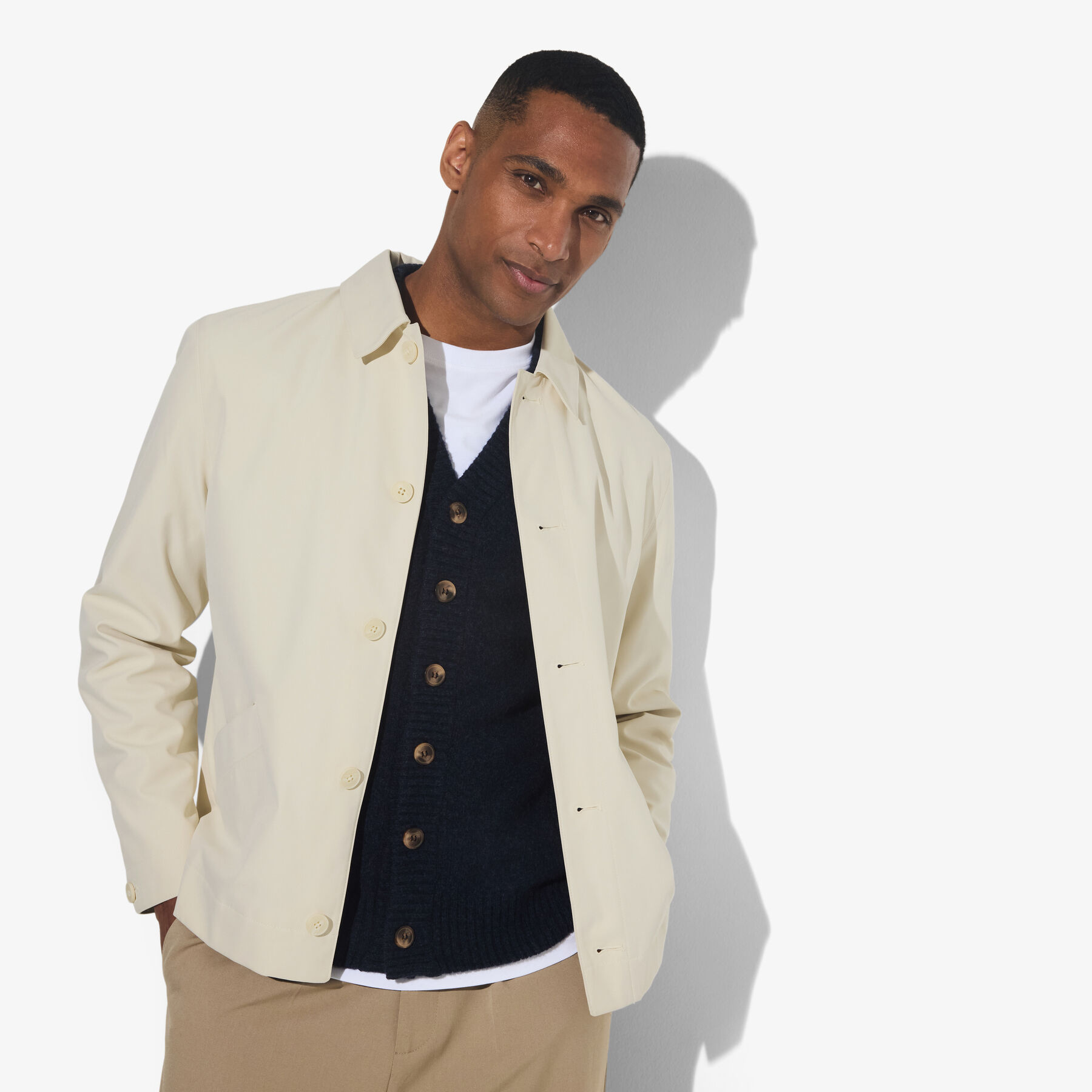 Veste Demi-saison Homme - Doudoune Légère Style Urbain - Coupe Ajustée, Manches Longues, Avec Poches - Confortable Pour Le Sport Et Les Loisirs - 6