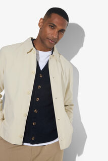 Veste mi-saison col chemise