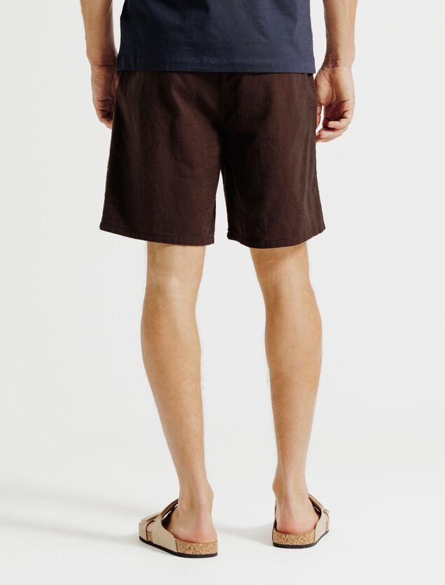 Bermuda taille &eacute;lastiqu&eacute;e