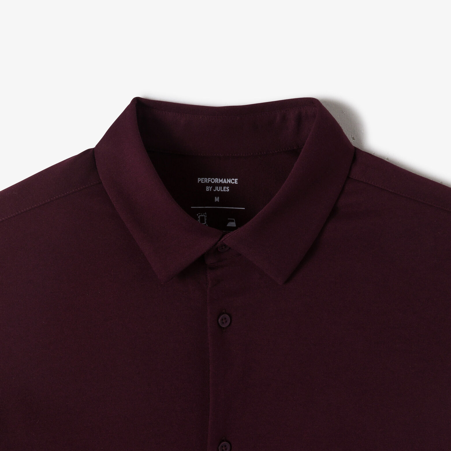 Regular fit hemd in katoenstof