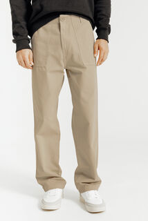 Baggy broek met timmermansdetail