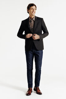 Chemise sans repassage en coton regular