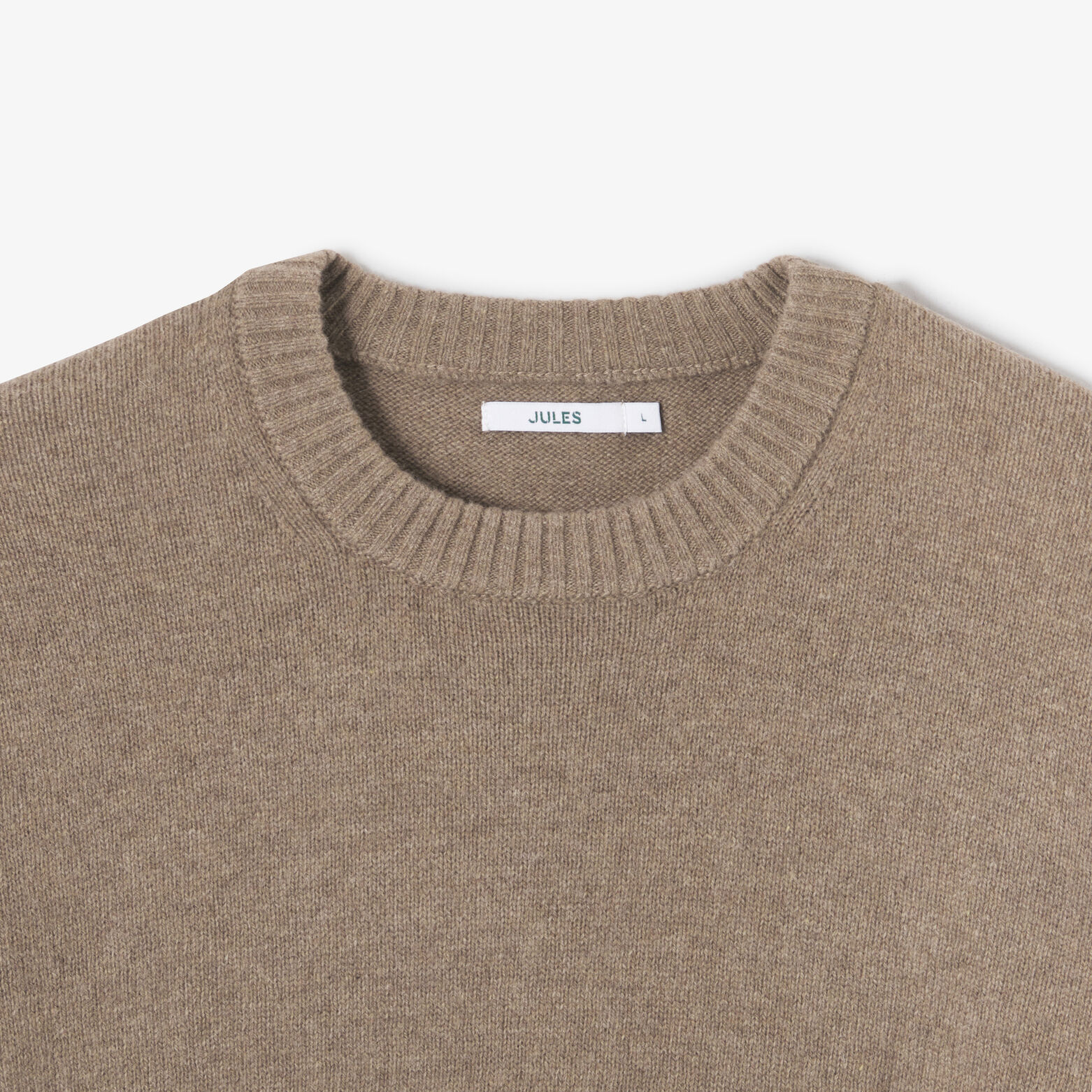 Pull col rond lambswool