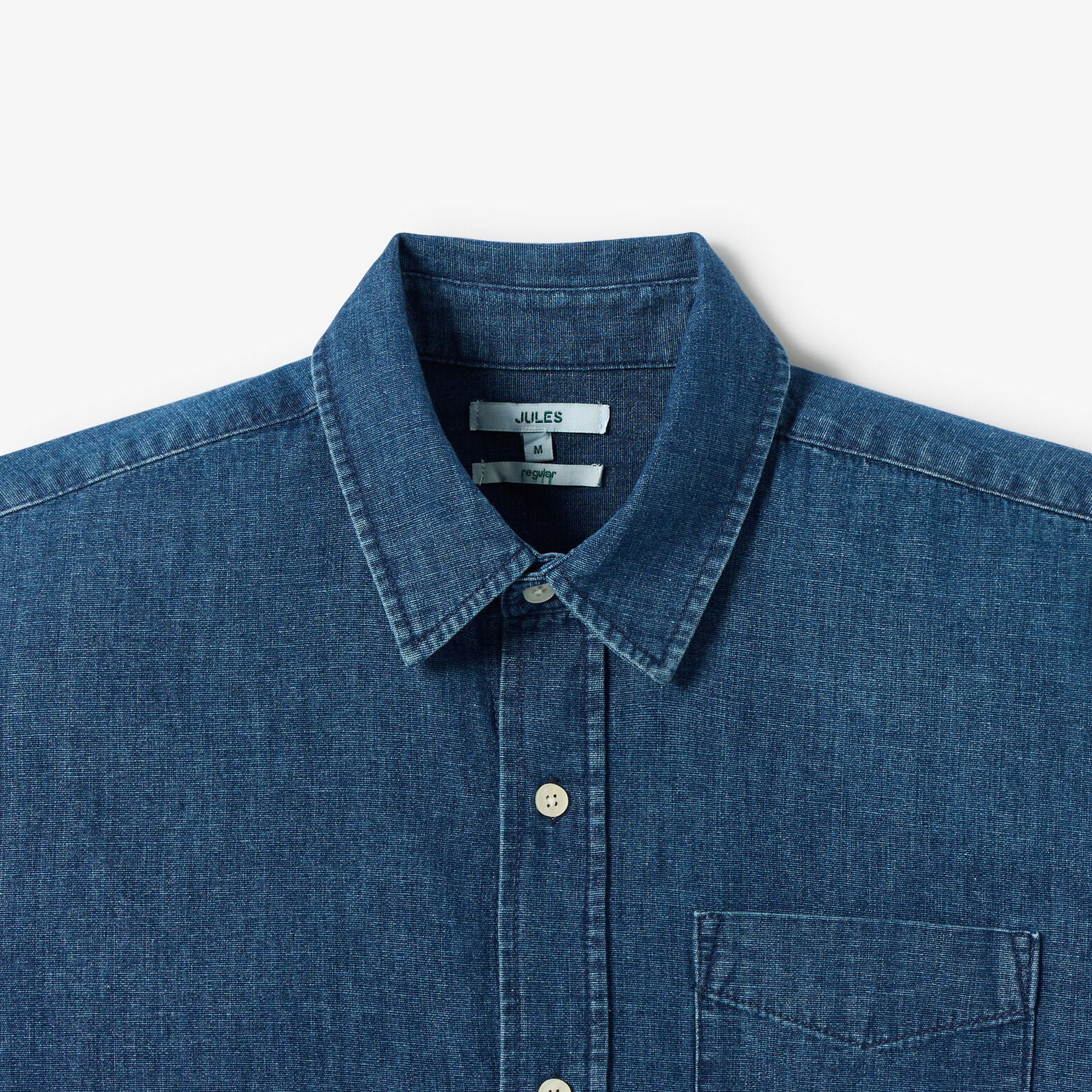 Chemise 100% coton chambray
