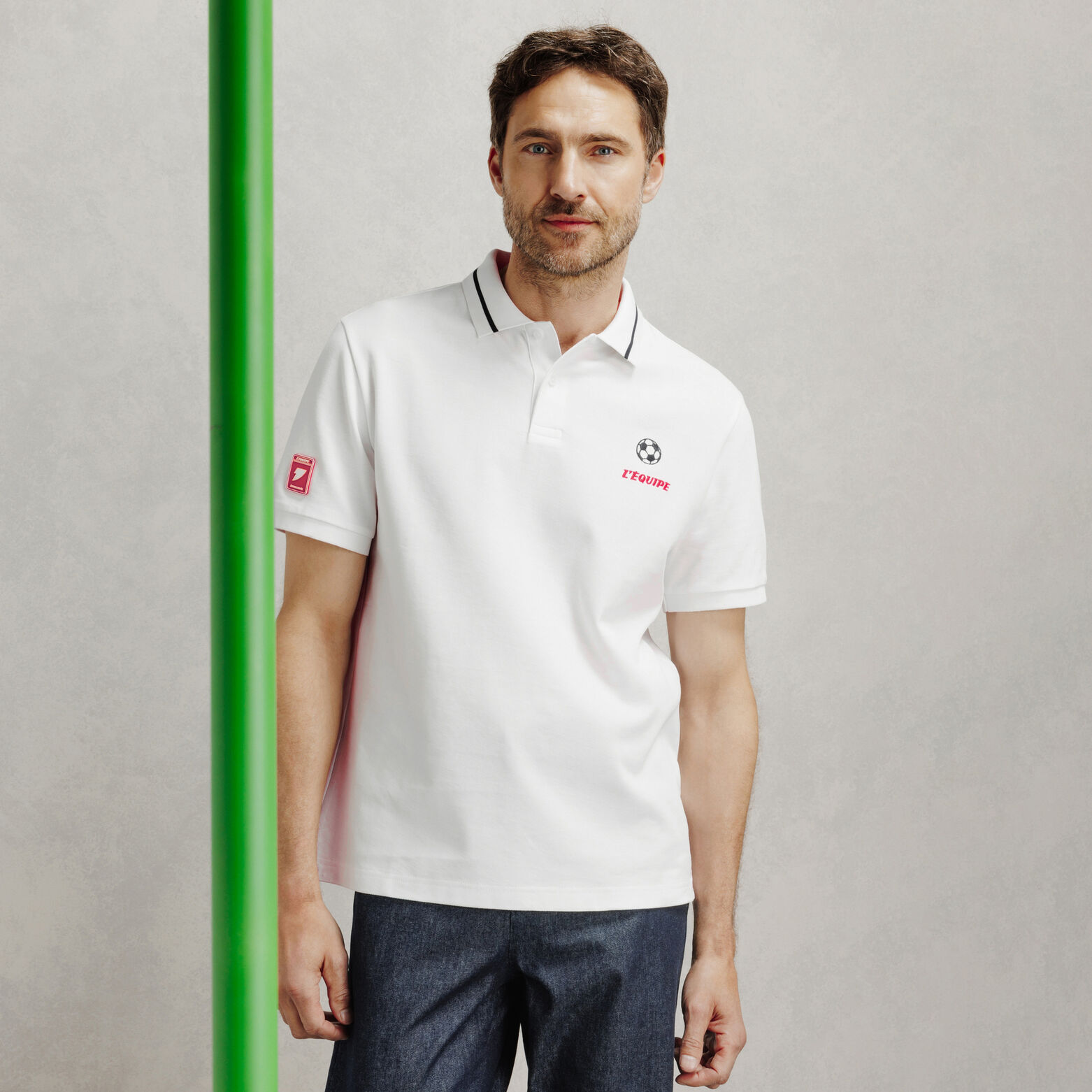 Polo met L'&Eacute;quipe licentie
