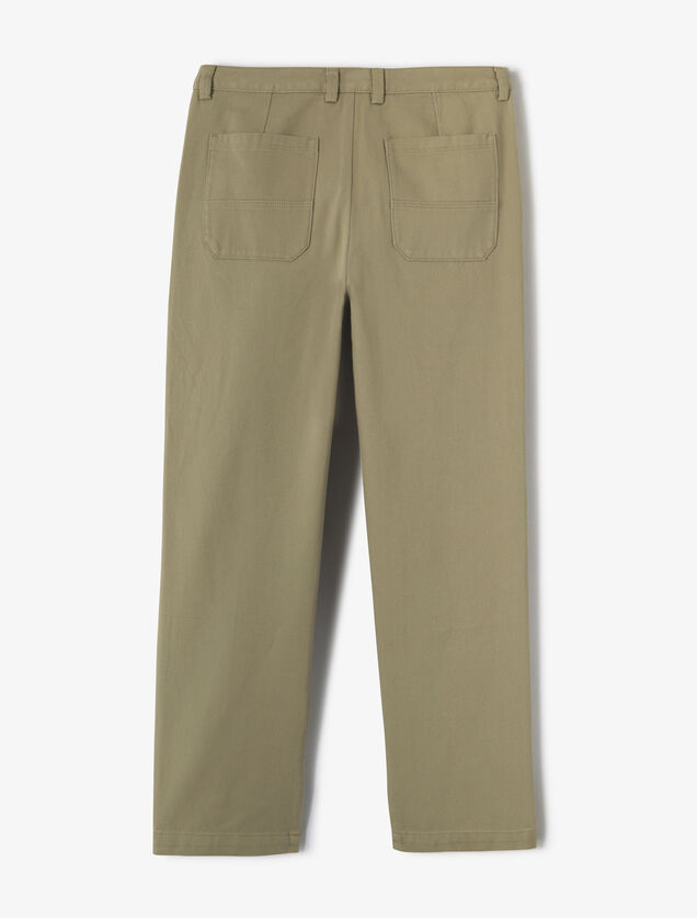 Pantalon chino loose