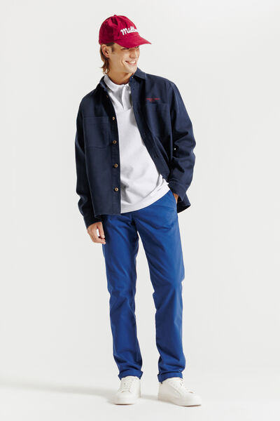 Polo manches courtes uni piqué