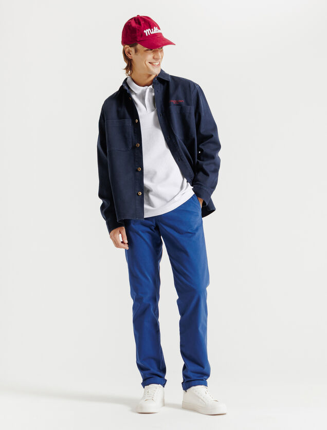 Polo manches courtes piqué uni