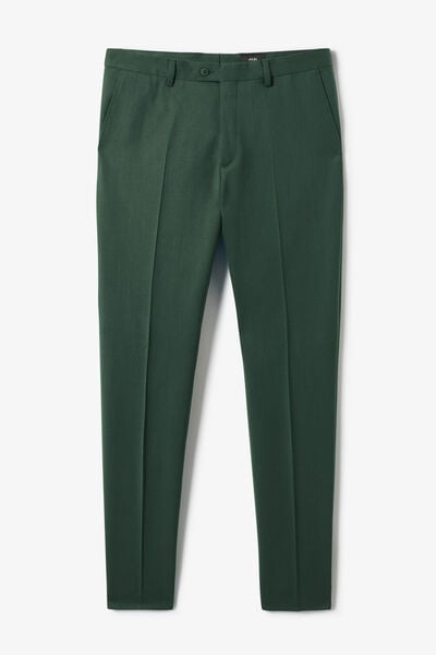 Pantalon de costume slim bi-stretch uni
