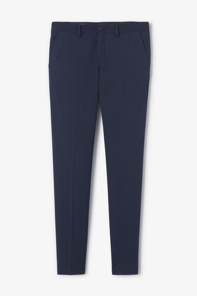 Pantalon de costume slim uni