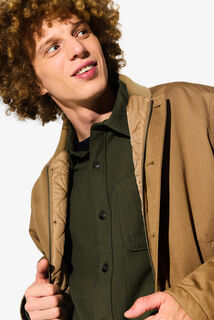 Surchemise en gaze de coton unie