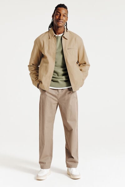 Blouson mi-saison col chemise