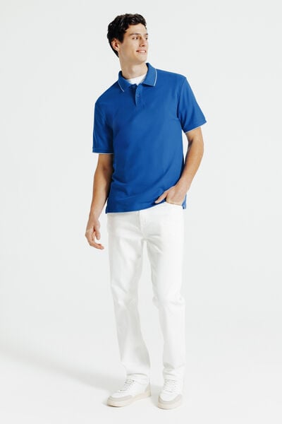 Polo manches courtes uni "le parfait by JULES"