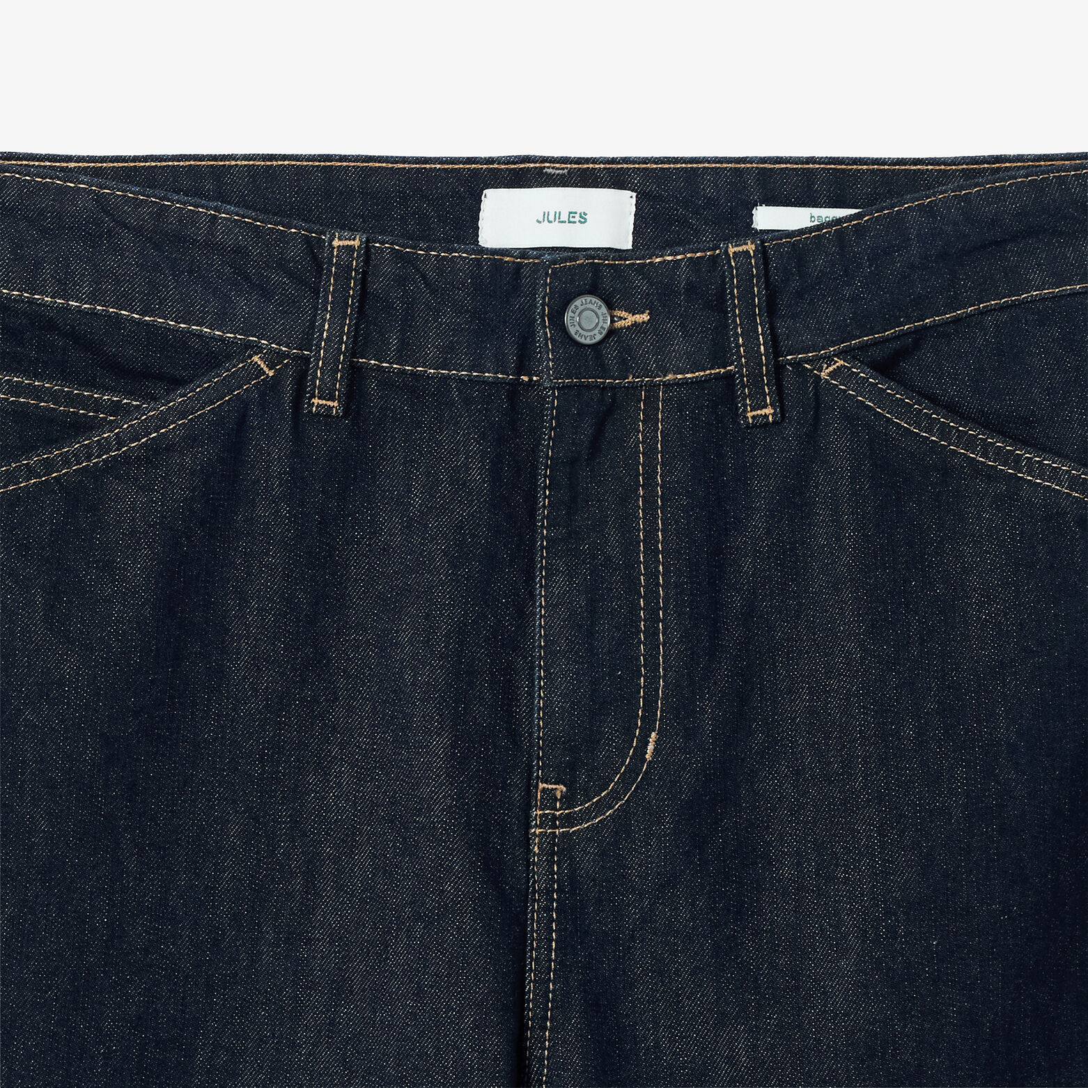 Pantalon Denim Bleu moyen