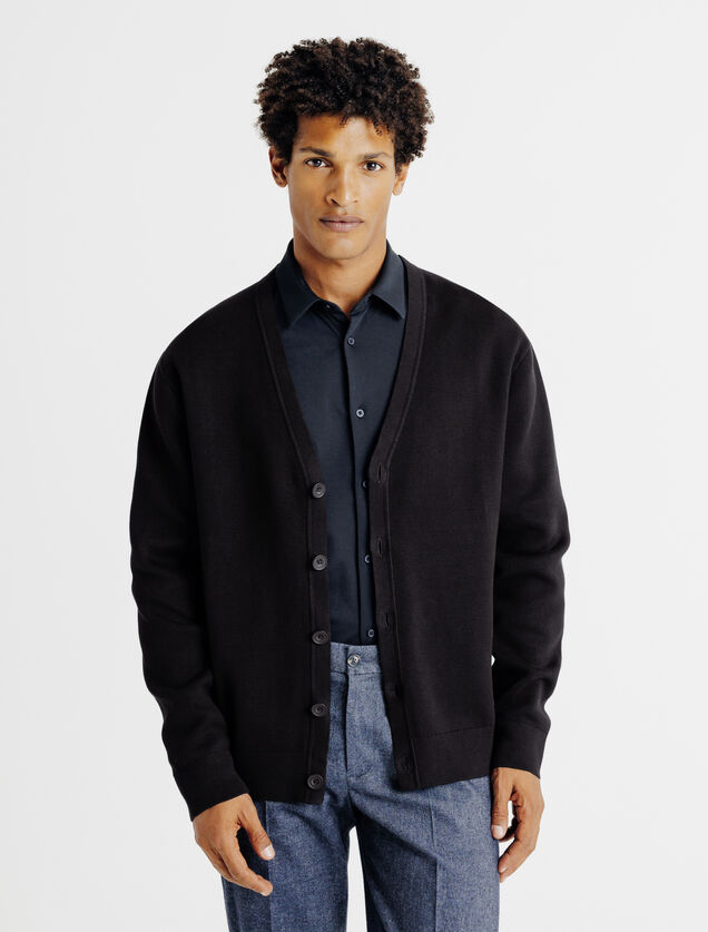 Cardigan boutonn&eacute;