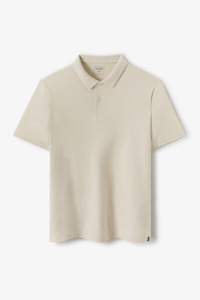 Polo manches courtes piqué uni