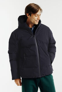 Doudoune zipp&eacute;e &agrave; capuche