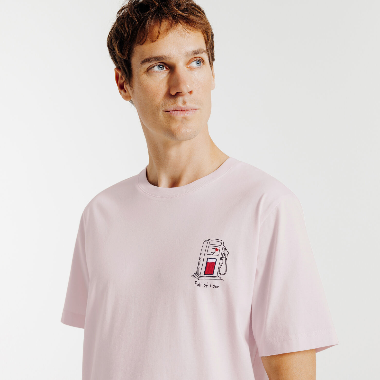 Tee shirt  imprimé Saint-Valentin