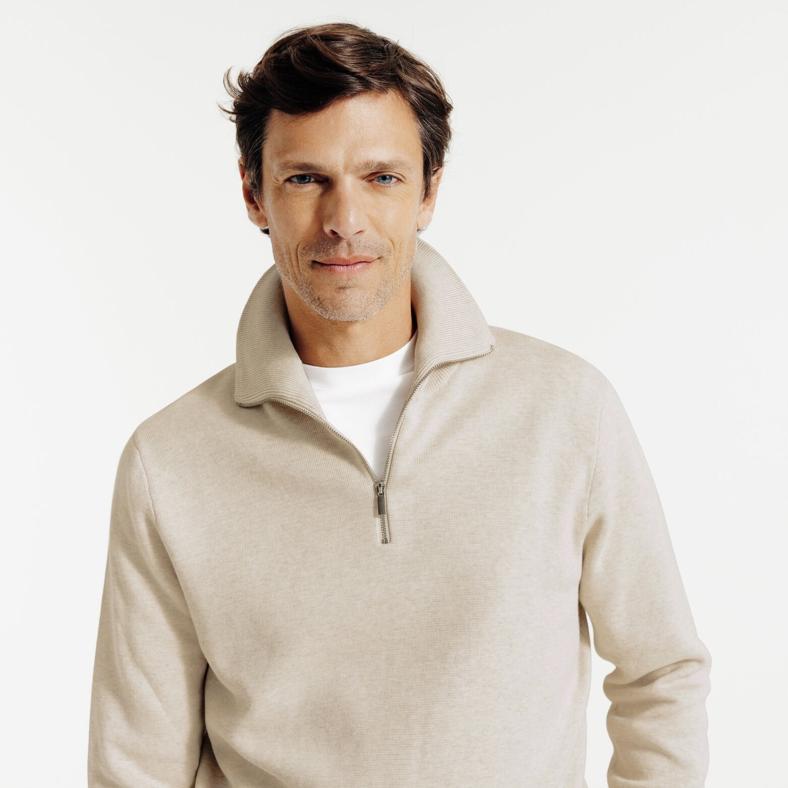 "Le Parfait by JULES" trui met truckerskraag