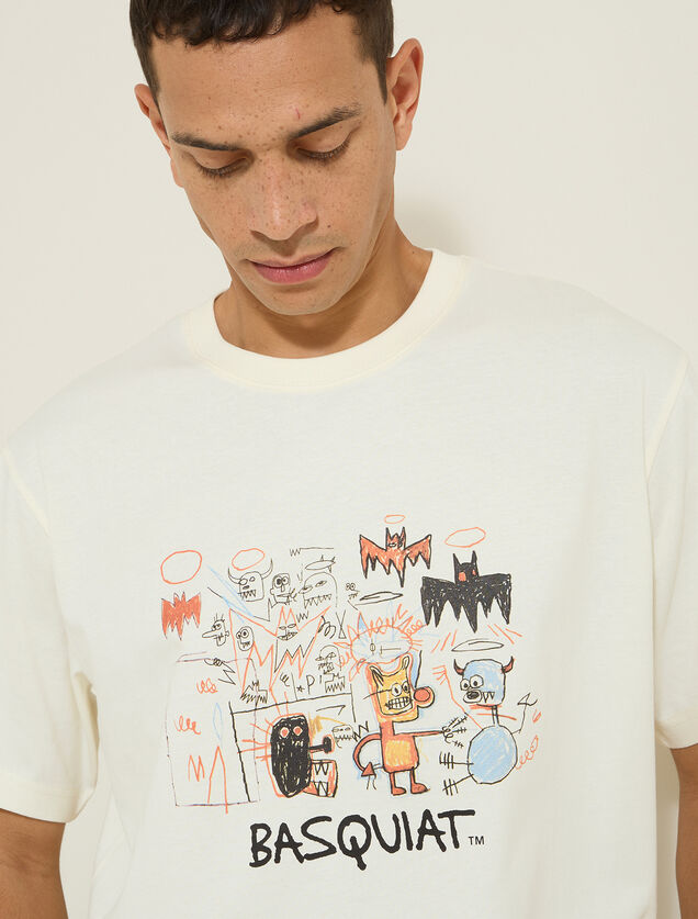 Tee shirt licence Basquiat