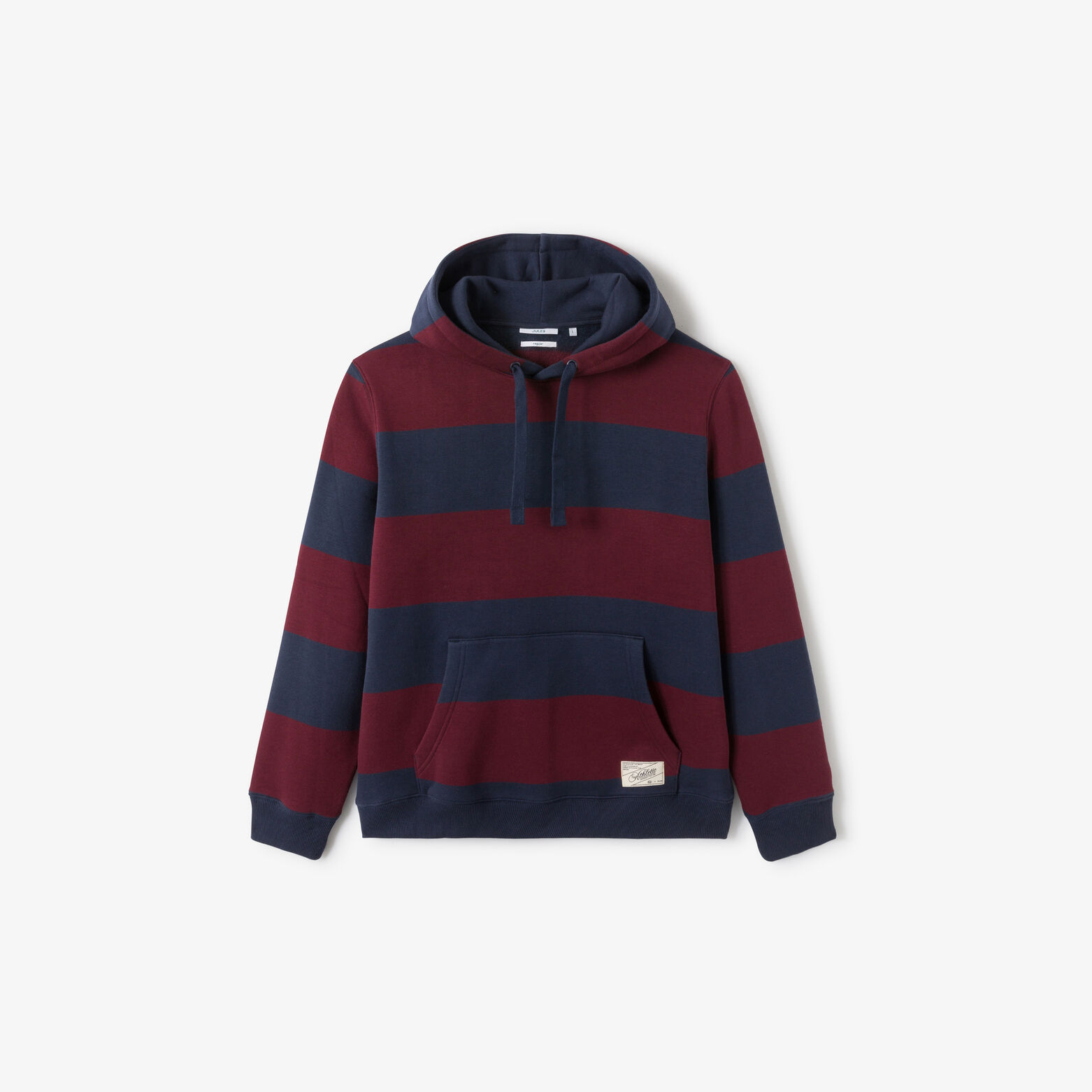 Gestreepte sweater met kap