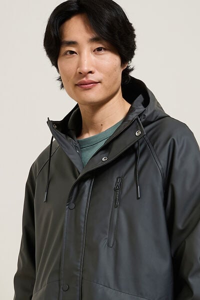 Parka longue &agrave; capuche