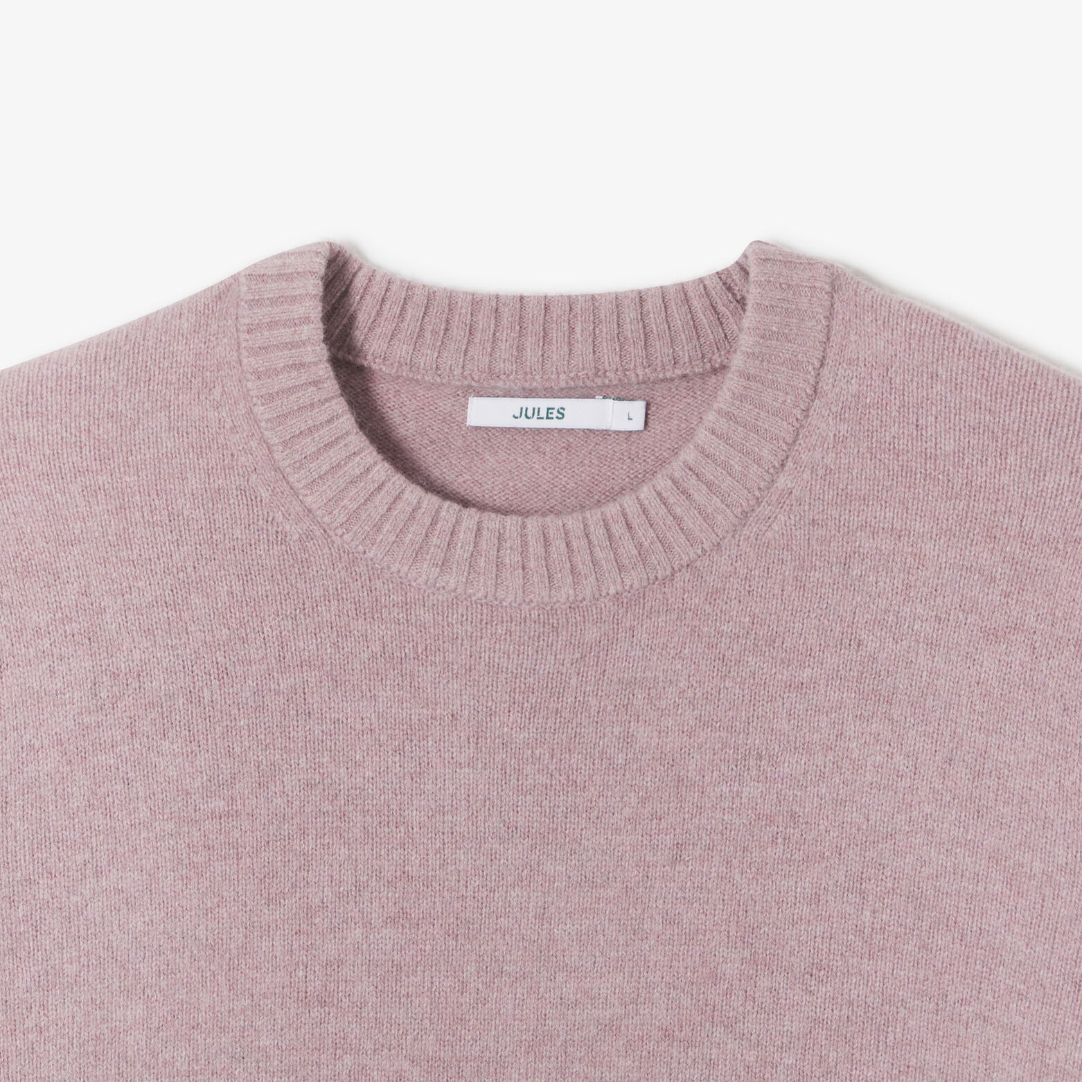 Pull col rond lambswool