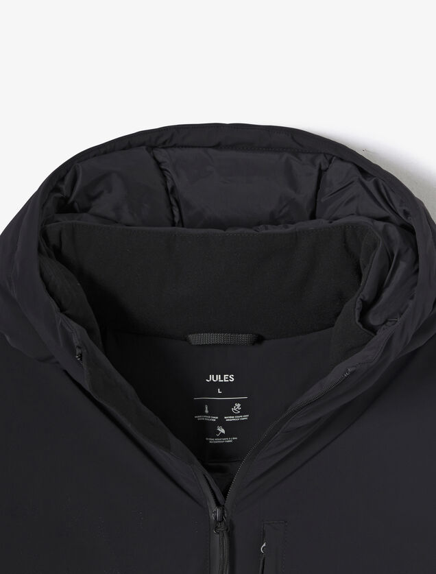 Blouson à capuche zippé